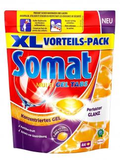 Средство для мытья посуды в посудомоечной машине SOMAT Multi Gel, 44 шт.